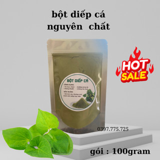 Bột diếp cá 100gram