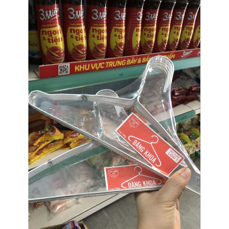 Móc nhôm trẻ em 10 cái