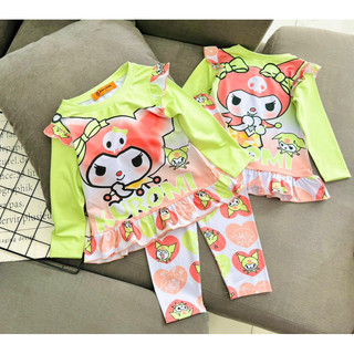 Bộ dài cho bé thun Thái lạnh 3D loại 1