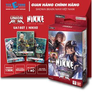 Bộ cờ chiến thuật Union Arena, Bandai, Hộp cơ bản phiên bản Nikke, SL 1 hộp/51 quân cờ