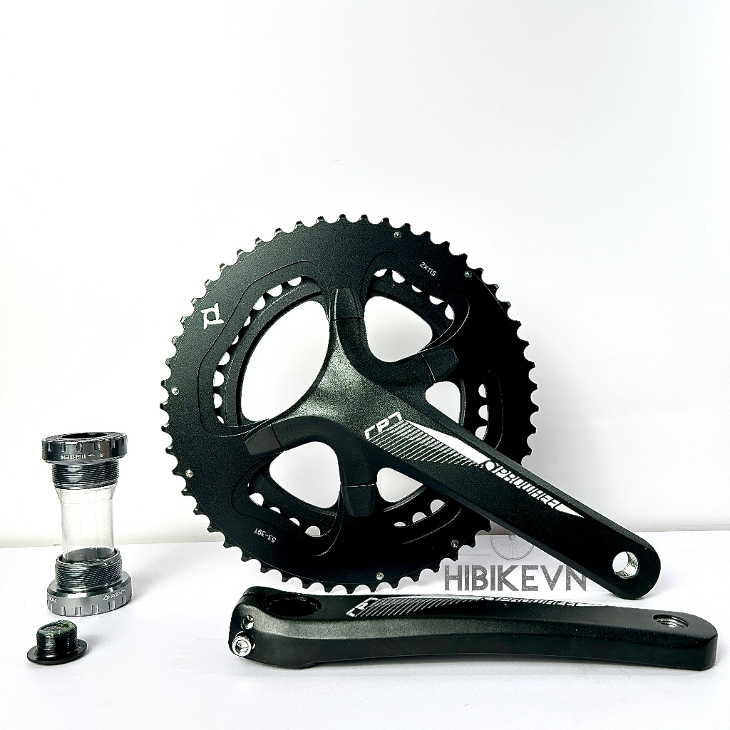 GIÒ DĨA XE ĐẠP PROWHEEL RPT 53-39T BỘ ĐÙI ĐĨA CỐT RỖNG PROWHEEL