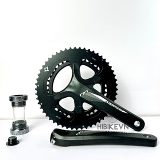 GIÒ DĨA XE ĐẠP PROWHEEL RPT 53-39T BỘ ĐÙI ĐĨA CỐT RỖNG PROWHEEL