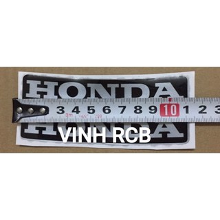 tem honda nổi hàng dẻo bền đẹp