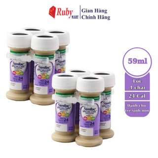Combo 2 Lốc sữa nước Similac Special Care 24 kcal dành cho bé sinh non 59ml