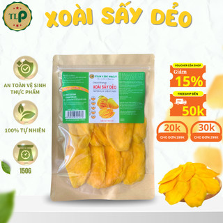 Xoài sấy dẻo tân lộc phát - bịch 150g | sấy thăng hoa | đồ ăn vặt yêu thích