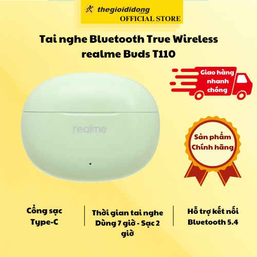 Tai nghe Bluetooth True Wireless realme Buds T110