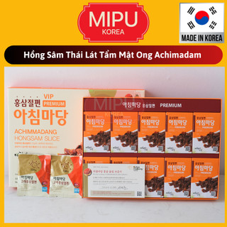 Hồng Sâm Thái Lát Tẩm Mật Ong Achimadam Hàn Quốc Hộp 200g