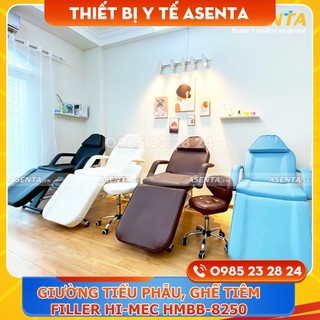 Ghế tiêm Filler, Giường tiểu phẫu, Giường phun xăm thẩm mỹ, nối mi Hi-mec HMBB-8250