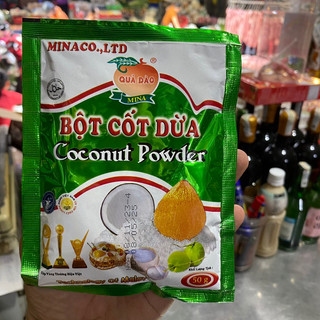 Bột cốt dừa minaco quả đào gói 50g