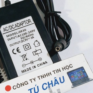 Adapter dc 9v - 3a / đầu cắm 5.5mm x 2.1mm