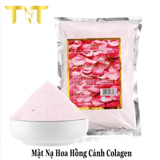 Mặt nạ hoa hồng có cánh || Nạ hoa hồng làm trắng da collagen