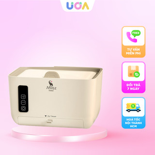 Máy làm nóng, ủ ấm khăn ướt moazbebe mb-059 - kem - mln14800201