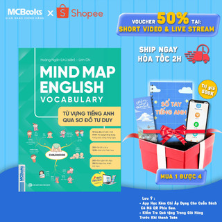 Sách - Mind Map English Vocabulary -Từ vựng tiếng Anh qua sơ đồ tư duy Mcbooks