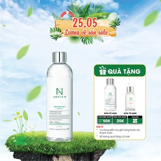 Nước Hoa Hồng Làm Sạch Da Se Khít Lỗ Chân Lông AMPLE:N Purifying Shot Toner 600ml