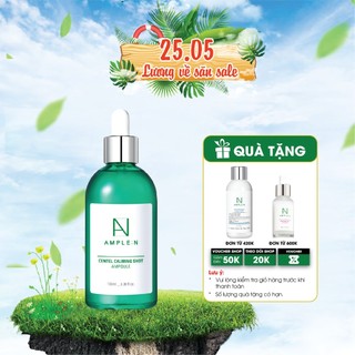 Tinh Chất Rau Má Cấp Ẩm Làm Dịu Da Ample:N Centel Calming Shot Ampoule