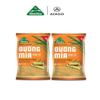 Combo 2 Túi Đường mía khoáng chất Biên Hòa 1kg/túi - AZAGO
