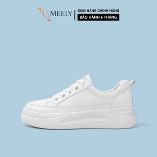 Giày thể thao nữ bata nữ meely dáng trơn kiểu đế bằng bca01