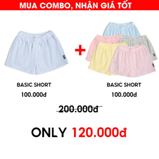 Combo 2 Quần Short Kate Nam Nữ Hottrend Mặc Ở Nhà Cực Thoáng Mát - QS302