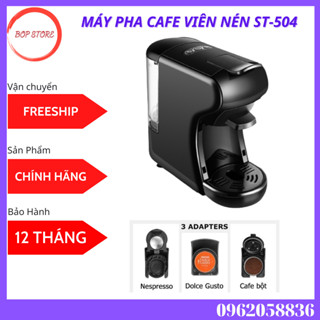 [Video Thật] Máy Pha Cà Phê  Viên Nén Đa Năng Nespresso/Starbuck/Dolcegusto-ST504