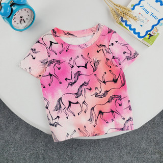A026 - (9-25kg) Áo thun cho bé trai bé gái họa tiết chìm vải cotton mềm mịn