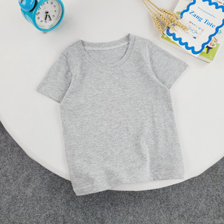 A025 - (9-25kg) Áo thun cho bé trai bé gái trơn basic vải cotton mềm mịn