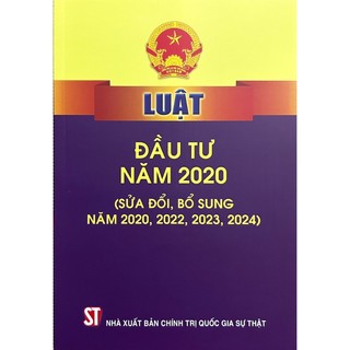 Sách - luật đầu tư năm 2020