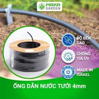  Ống nhựa mềm PE 4mm  trong 4mm ngoài 6,5mm  của Elgo Israel ống nước tưới cây nhựa dẻo cao cấp dùng cho tưới tự động 