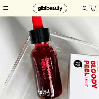 Tinh chất tái tạo da zombie beauty by skin1004 bloody peel light 30ml