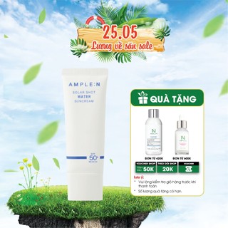 Kem Chống Nắng Dưỡng Ẩm Ample:n Solar Shot Water Suncream 40ML