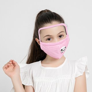 Khẩu trang vải đa năng kèm kính chắn bọt có van thở chuyên dùng dành cho nhân viên yte