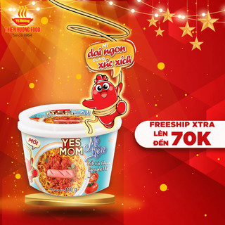 Thùng 12 tô mì tô trộn xốt cà chua spaghetti yes mom 116gr/ tô