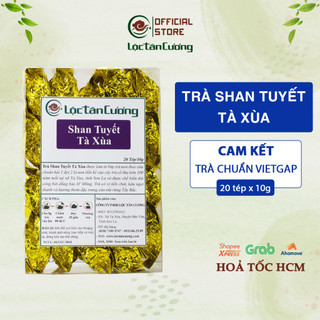 Trà Shan Tuyết Cổ Thụ Tà Xùa Lộc Tân Cương Hộp 20 Tép 10g