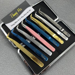 Nhíp Volume Pakistan CARO phủ nhám NANO (mũi 12mm-15mm) _nối mi volume,tạo fan mi - Thúy Hà