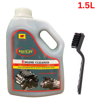 Combo Dung Dịch Tẩy Lốc Máy Pallas 1500ml Kèm Bàn Chải