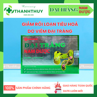 Đại tràng nam dược, giúp giảm rối loạn tiêu hóa, tiêu chảy, đau bụng, hộp 30 viên