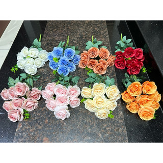 Bụi hoa hồng tứ quý 8 bông