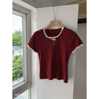 KAYY. Áo babytee viền ren _ A50106