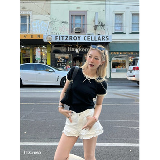 KAYY. Áo babytee viền ren _ A50106