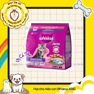 Hạt Whiskas mèo con 450g