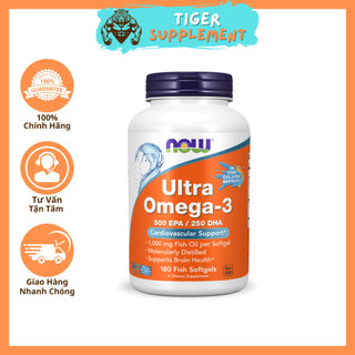 Now omega 3 ultra giúp đẹp da chống lão hóa sáng mắt dầu cá omega3 fish oil now omega 3 từ mỹ
