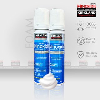 Minoxidil dạng foam hỗ trợ râu tóc mọc