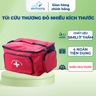 Túi cứu thương y tế,túi cấp cứu,túi sơ cứu màu đỏ