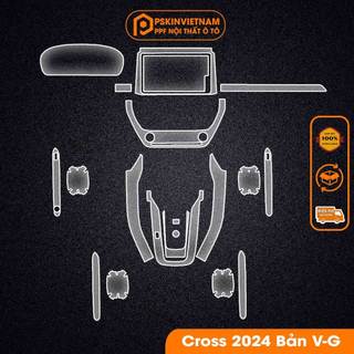  Dán PPF trong suốt bảo vệ nội thất xe Toyota Cross 2024 T-Home&More