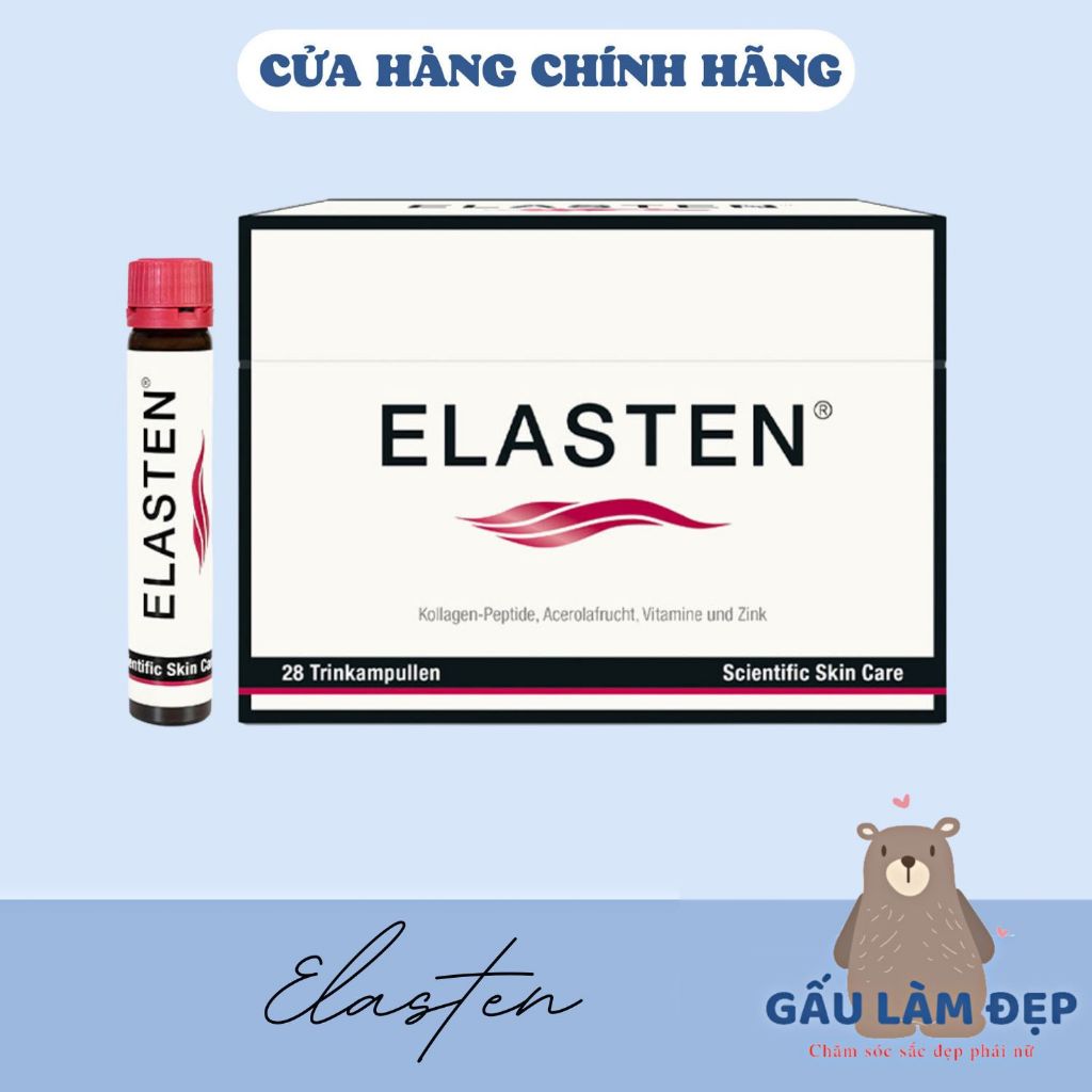 [Mẫu Mới] Nước Uống Collagen Thuỷ Phân Chống Lão Hóa Elasten Đức
