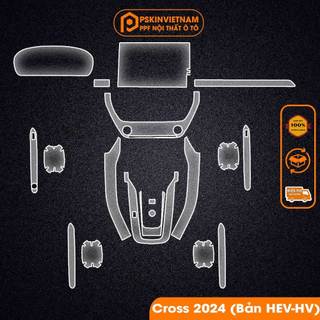  Dán PPF trong suốt bảo vệ nội thất xe Toyota Cross 2024 T-Home&More