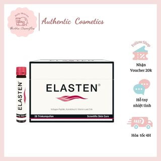 Mẫu Mới Nước Uống Collagen Ngừa Lão Hóa Elasten Collagen - Full hộp 28 ống