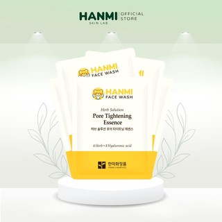 Combo 5 Mặt nạ đất sét Hanmi se khít lỗ chân lông loại bỏ mụn bã nhờn sáng da mờ thâm 5ml