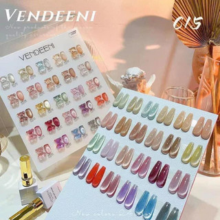 Sét sơn mắt mèo vendeeni 24 màu chính hãng