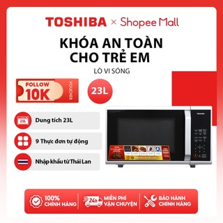 Lò vi sóng Toshiba 23L/34L ER-SGS23(S1)VN/ER-SGS34(S1)VN - Hàng chính hãng, bảo hành 12 tháng