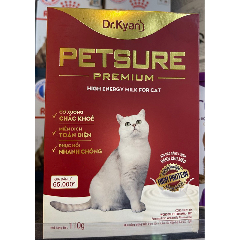 Sữa bột cho Mèo Dr.Kyan PetSure Premium